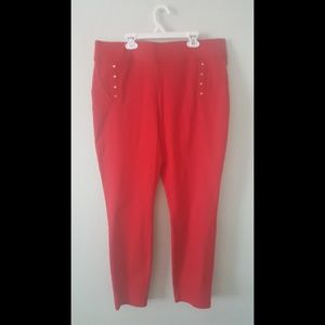 red Apt 9 pants